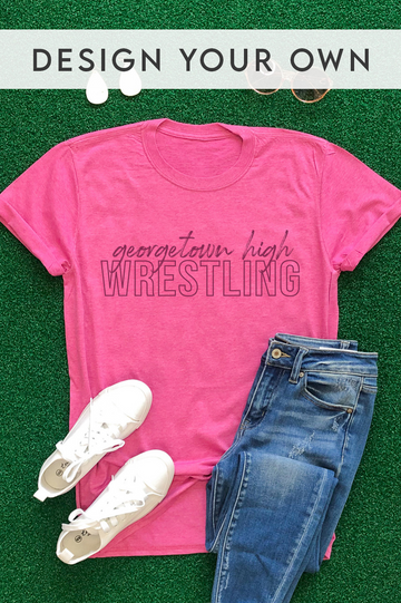 Custom Team Tee - Heather Berry